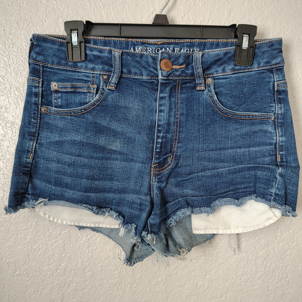 American Eagle Outfitters Women's Blue Denim Shorts